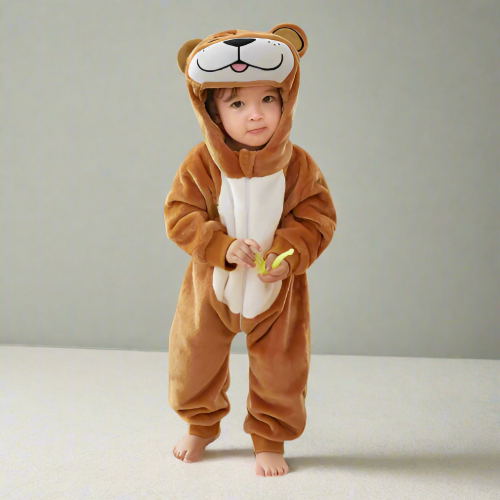 Perfectly Cozy Plush Animal Rompers: Kids' Stitch Pajamas & More